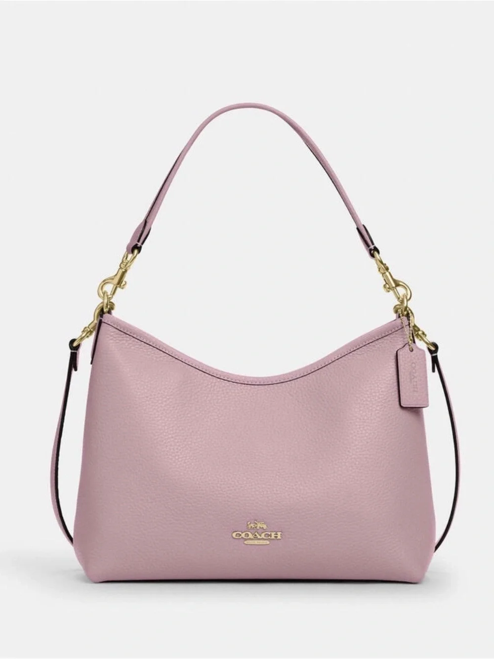 Coach Laurel Shoulder Bag Carnation Pink